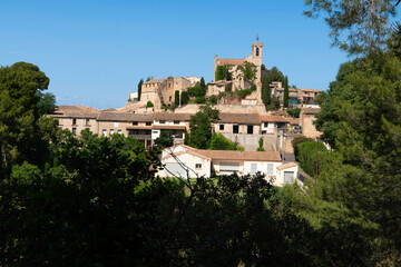 Obraz premium église, Saint Pons de Mauchiens, 34, Hérault, France