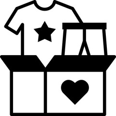 Clothing Donation Icon