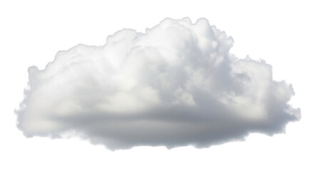 Isolated White Cloud