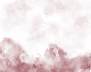 Abstract colorful watercolor for background. Digital art painting. Design for your date, postcard, banner, wedding invitation card