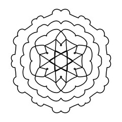 unique mandala design for colouring