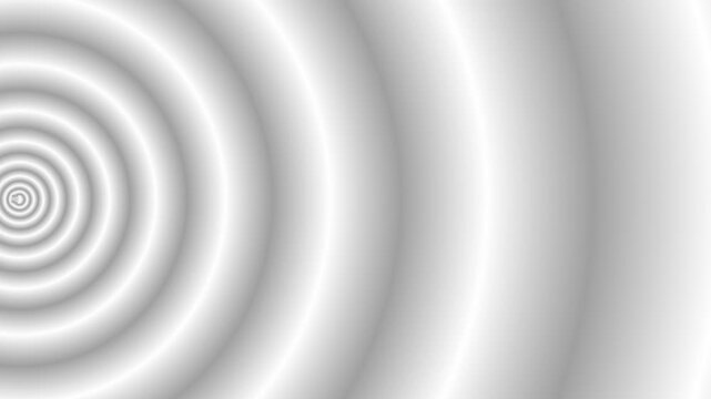 White and grey wave dynamic pattern motion, seamless lines animation with fabric texture design background. Loop light background