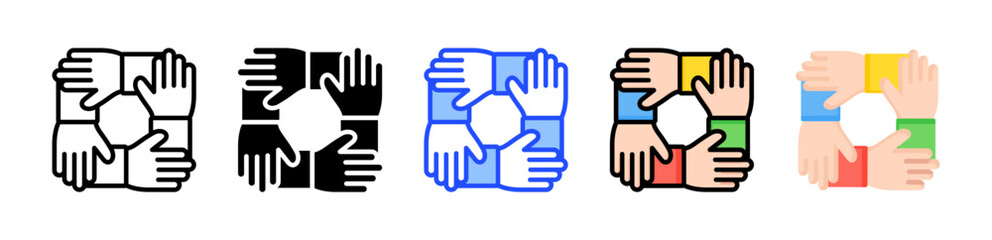 Unity Icon Collection With Multiple Styles