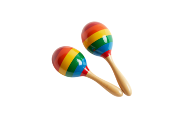Vibrant Musical Maracas