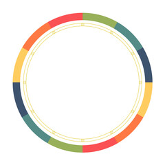 Korean traditional pattern frame