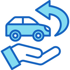 Car Return Icon