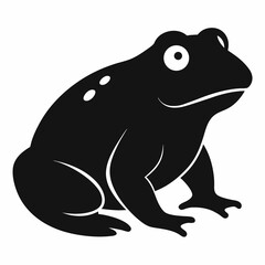 Fototapeta premium vector illustration of a frog