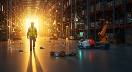 Warehouse Automation: Human-Robot Collaboration in Smart Logistics