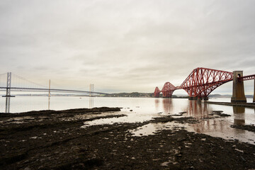 Ponte Forth vicino a Edimburgo, Scozia