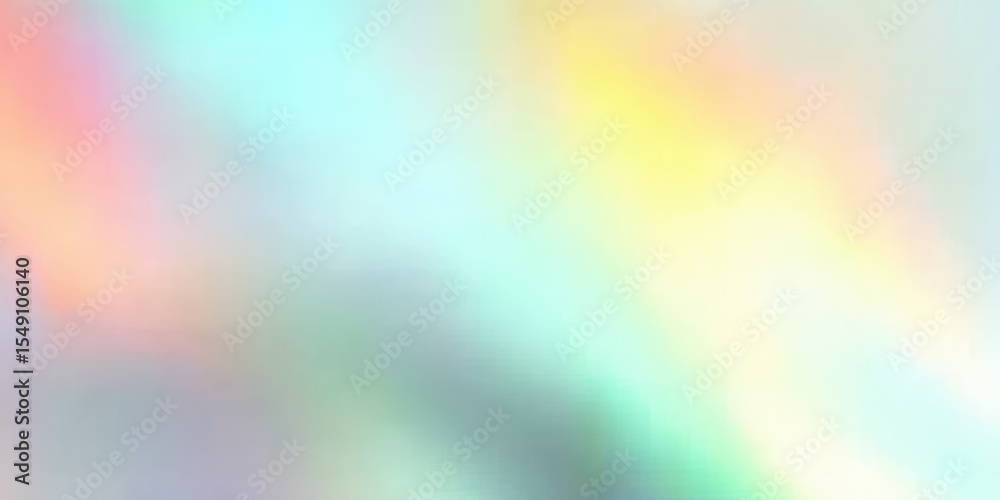 Aufkleber Vibrant abstract blurred colorful background with soft bokeh light effects and smooth gradient transitions