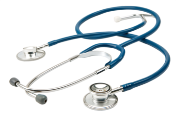  stethoscopes---ready-to-use- isolated on white background, ai generated