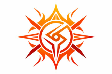 Colorful vector illustration of a raw steak featuring marbled red meat and white fat details in a cartoon style.