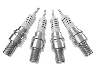 Set of Four Spark Plugs