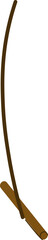 Swing with Wooden Seat