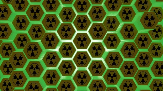 Green Uranium Rods Nuclear Enrichment For Atomic Bomb And War