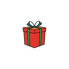 Gift Box Vector Illustration for Holiday Surprise Packaging and Celebration Concept