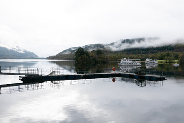 Vista Panoramica del Loch Lomond, Scozia