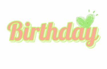 happy birthday card with candy