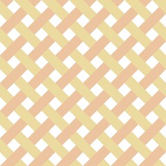 Seamless woven pattern light yellow and orange on white background, for wallpaper, fabric, wrapping paper