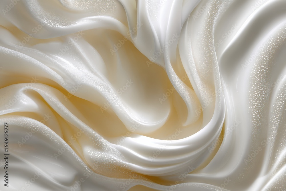 Aufkleber luxurious silky satin fabric with smooth flowing folds shimme with subtle highlights and sparkling a