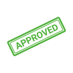 approved rubber stamp