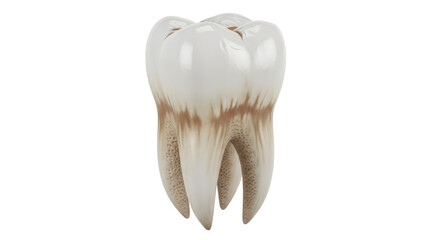 Isolated Dirty Tooth