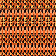 seamless pattern with zebra