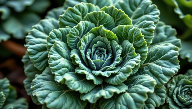 the kale plant belongs to the same family as broccoli, cabbage, and brussels sprouts, the brassicaceae