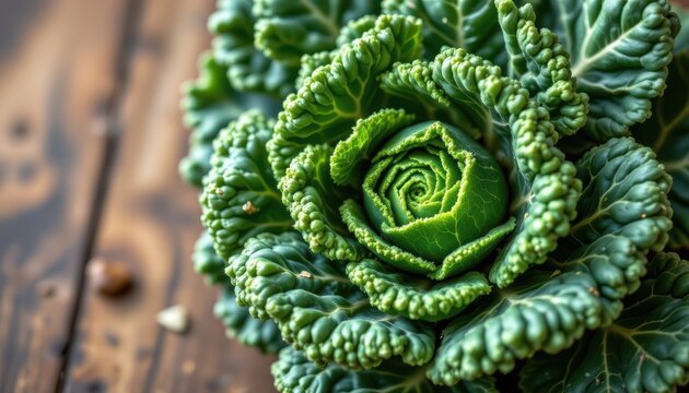 kale contains beta carotene, a precursor to vitamin a, supporting immune function and skin health.