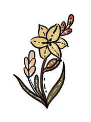 abstract flower background