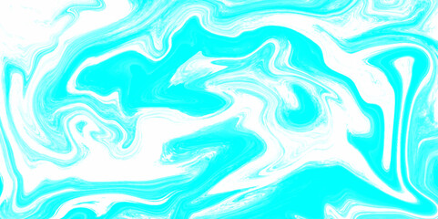 Abstract light blue liquid marble surfaces background design. ink backdrop with wavy pattern. modern background design with luxury cloth or liquid wave or wavy folds of grunge silk texture.