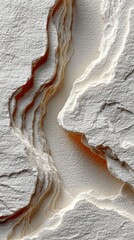 Elegant White Paper Texture with Handmade Grain