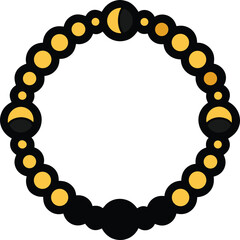 Beautiful ornate vector art illustration