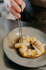 chef preparing food