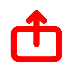 Fototapeta premium Upload Icon.