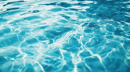 Obraz premium abstract blue color water wave, pure natural swirl pattern texture, background photography