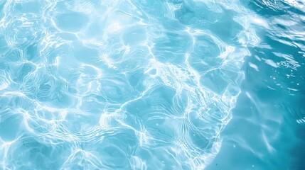 abstract blue color water wave, pure natural swirl pattern texture, background photography