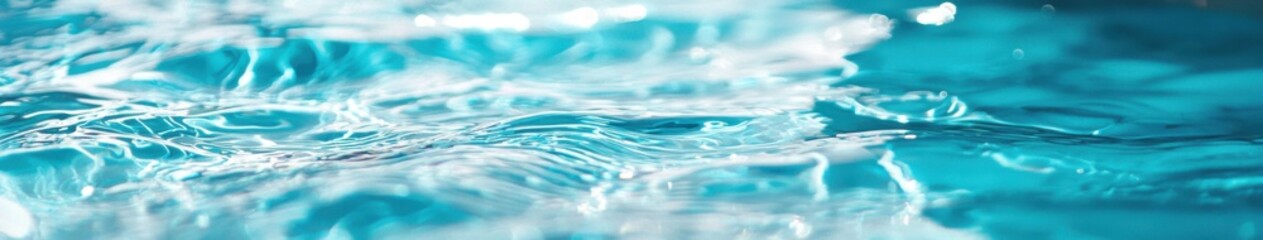 abstract blue color water wave, pure natural swirl pattern texture, background photography