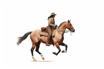 Horse riding horse mammal animal.