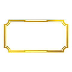 gold simple name tag.eps