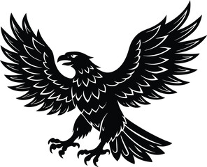 Eagle Vector Art, Bird Icon Vector