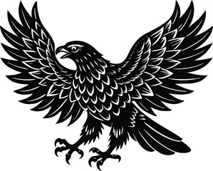 Eagle Vector Art, Bird Icon Vector