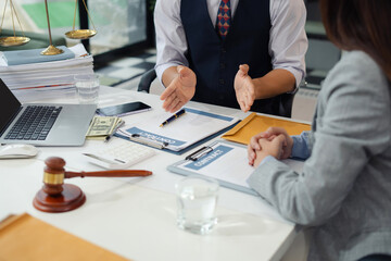 legal and corporate consultation concept focusing on law, advice, and business agreements.