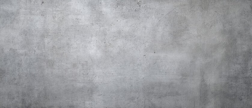 The Concrete Surface Showcasing a Smooth Gray Texture for Modern Designs.