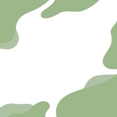 Ideal for nature-inspired designs, eco-friendly branding, or wellness promotions, the central white space offers a versatile area for text or logos