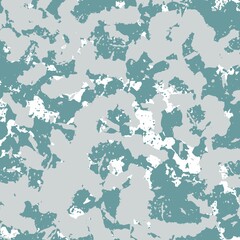 A subtle abstract background with teal and gray tones, perfect for minimalist designs, professional templates, or serene art. The white area adds adaptability.