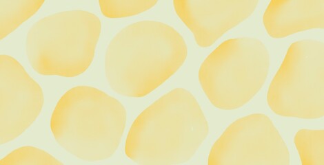 Vibrant orange-yellow abstract blobs in watercolor style. Dynamic and energetic background with artistic flow.