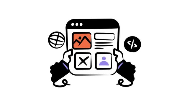 Website  Animation MP4 File