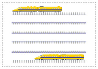 鉄道・電車■新幹線ドクターイエローの便箋	
