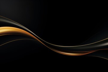Abstract curve frame backgrounds pattern black.